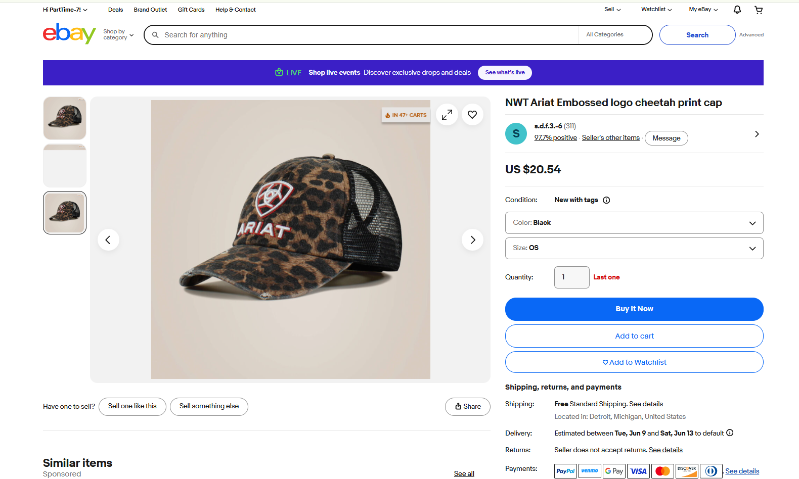 eBay Storefront Sample